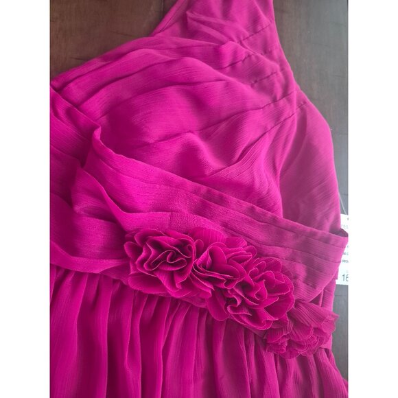 Dressbarn Womens Fuchsia Sleeveless Dress 16W - Picture 2 of 7